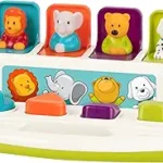 Developmental Toy With Buttons & Colors